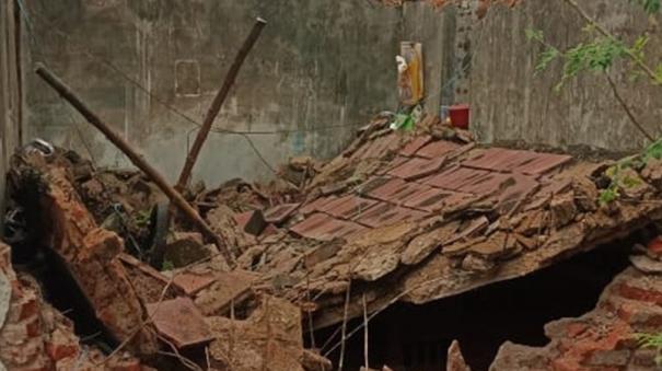 cuddalore-couple-was-injured-on-house-collapse-near-kurinchipadi