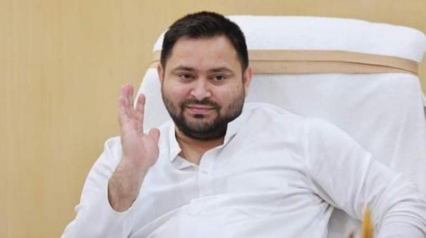 tejashwi-yadav-stole-ac-taps-while-vacating-official-bungalow-bjp-big-charge