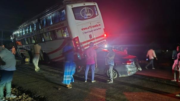 private-luxury-bus-met-accident-near-cuddalore