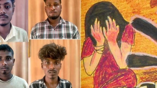 sexual-harassment-of-school-girl-near-tindivanam-4-youths-arrested-on-pocso