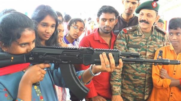 practical-briefing-on-use-of-firearms-for-students-at-coonoor-military-training-centre