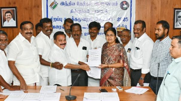 total-18-89-lakh-voters-on-dindigul-district-release-of-draft-electoral-roll