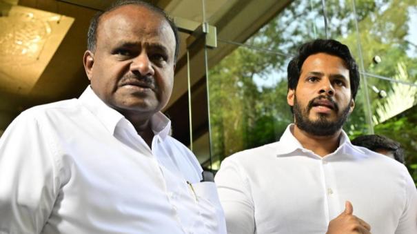 fir-registered-against-hd-kumaraswamy-son-for-threatening-ips-officer