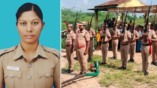 body-of-woman-police-who-died-on-accident-was-cremated-on-her-hometown-with-guard-of-honour