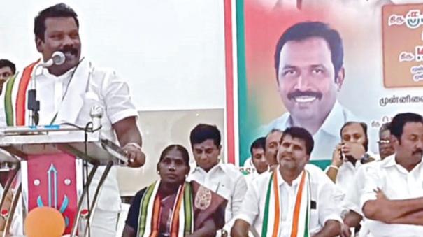 tn-congress-chief-selvaperunthagai-about-dmk-alliance