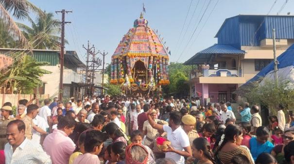 nagai-kanda-sashti-festival-sikkal-singaravelan-temple-chariot