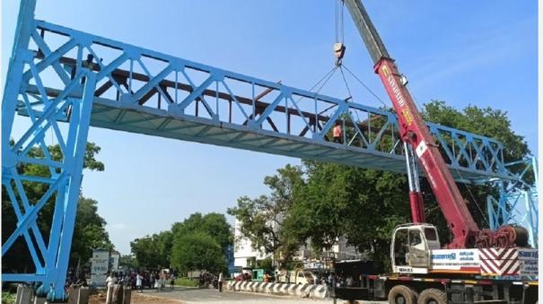 construction-of-iron-flyover-in-theni