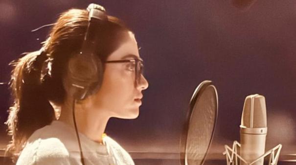 actress-rashmika-mandana-starts-dubbing-for-pushpa2-movie