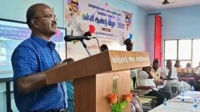 தமிழும் ஆங்கிலமும் நமக்கு இருமொழி கல்வி: இஸ்ரோ துணை திட்ட இயக்குநர் வீராணம் முருகன் கருத்து